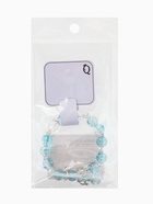 Браслет с подвесками «Сахарный. лошадка», d=6 см, шар №10/8, белый, голубой в серебре  (артикул 10967905)  большой выбор товаров оптом и в розницу по низким ценам с доставкой