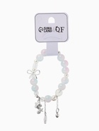 Браслет с подвесками «Сахарный. Звёздочка», d=6 см, шар №10/8, розовый, голубой в серебре  (артикул 10967908)  большой выбор товаров оптом и в розницу по низким ценам с доставкой