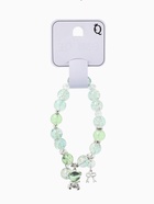 Браслет с подвесками «Сахарный. Мишка», шар №10/8, d=6 см, зелёный, голубой в серебре  (артикул 10967917)  большой выбор товаров оптом и в розницу по низким ценам с доставкой