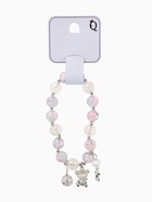 Браслет с подвесками «Сахарный. Мишка», шар №10/8, d=6 см, розовый, синий в серебре  (артикул 10967919)  большой выбор товаров оптом и в розницу по низким ценам с доставкой