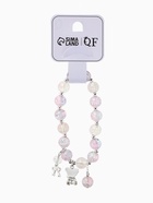 Браслет с подвесками «Сахарный. Мишка», шар №10/8, d=6 см, розовый, синий в серебре  (артикул 10967919)  большой выбор товаров оптом и в розницу по низким ценам с доставкой