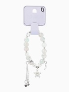 Браслет с подвесками «Сахарный. Ночное небо», d=6 см, шар № 10/8, розовый, голубой в серебре  (артикул 10967925)  большой выбор товаров оптом и в розницу по низким ценам с доставкой