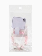 Браслет с подвесками «Сахарный. Ночное небо», d=6 см, шар № 10/8, розовый, белый в серебре  (артикул 10967926)  большой выбор товаров оптом и в розницу по низким ценам с доставкой