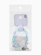 Браслет с подвесками «Сахарный. Бабочка и перо», d=6 см, шар № 10/8, голубой, фиолетовый в серебре  (артикул 10967929)  большой выбор товаров оптом и в розницу по низким ценам с доставкой