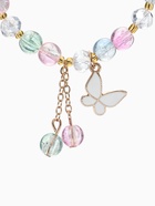 Браслет с подвесками «Сахарный. Бабочка», d=6 см, шар №8, разноцветный в золоте  (артикул 10967938)  большой выбор товаров оптом и в розницу по низким ценам с доставкой