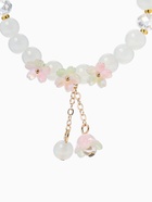 Браслет «Цветы Незабудки», d=6 см, шар №8, белый, розовый  (артикул 10967945)  большой выбор товаров оптом и в розницу по низким ценам с доставкой