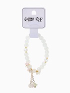 Браслет «Цветы Незабудки», d=6 см, шар №8, белый, розовый  (артикул 10967945)  большой выбор товаров оптом и в розницу по низким ценам с доставкой