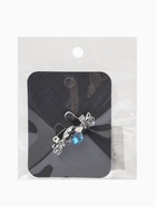 Брошь «Конфета с кристальным сердцем» голубая в серебре  (артикул 10968168)  большой выбор товаров оптом и в розницу по низким ценам с доставкой