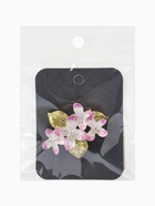 Брошь «Цветок Сакуры», зеленый, розовая в золоте  (артикул 10968169)  большой выбор товаров оптом и в розницу по низким ценам с доставкой