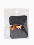 Брошь «Лиса с хвостиком», белый, оранжевая в золоте  (артикул 10968176)  большой выбор товаров оптом и в розницу по низким ценам с доставкой