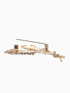 Брошь «Колосья пшеницы», жёлтая в золоте - Фото 3