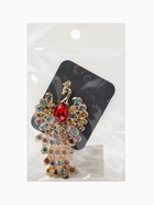 Брошь «Жар-птица волшебная», стразы, цветная в золоте  (артикул 10968181)  большой выбор товаров оптом и в розницу по низким ценам с доставкой