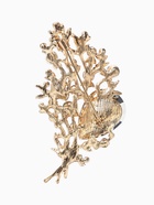 Брошь «Лист осенний ажурный», стразы, разноцветная в золоте  (артикул 10968187)  большой выбор товаров оптом и в розницу по низким ценам с доставкой