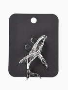 Брошь «Кит морской», цвет серебро  (артикул 10968198)  большой выбор товаров оптом и в розницу по низким ценам с доставкой