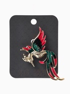 Брошь «Птица Феникс», разноцветная в золоте  (артикул 10968201)  большой выбор товаров оптом и в розницу по низким ценам с доставкой