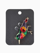 Брошь «Птица Синица», разноцветная в золоте  (артикул 10968202)  большой выбор товаров оптом и в розницу по низким ценам с доставкой