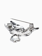 Брошь «Птица голубка», разноцветная в серебре  (артикул 10968204)  большой выбор товаров оптом и в розницу по низким ценам с доставкой