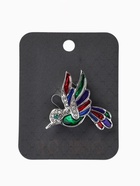 Брошь «Птица голубка», разноцветная в серебре  (артикул 10968204)  большой выбор товаров оптом и в розницу по низким ценам с доставкой