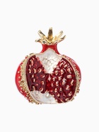 Брошь «Гранат с зернами в разрезе», красная, белая в золоте  (артикул 10968207)  большой выбор товаров оптом и в розницу по низким ценам с доставкой