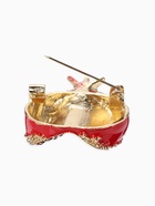 Брошь «Гранат с зернами в разрезе», красная, белая в золоте  (артикул 10968207)  большой выбор товаров оптом и в розницу по низким ценам с доставкой