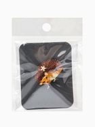 Брошь «Ежик с цветами», коричневая, оранжевая в золоте  (артикул 10968212)  большой выбор товаров оптом и в розницу по низким ценам с доставкой