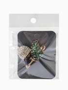 Брошь «Жёлудь осенний с листом», стразы, коричневая, белая, зелёная в золоте  (артикул 10968214)  большой выбор товаров оптом и в розницу по низким ценам с доставкой