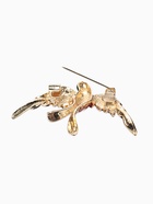 Брошь «Птица Ласточка», разноцветная в золоте  (артикул 10968216)  большой выбор товаров оптом и в розницу по низким ценам с доставкой