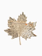 Брошь «Лист кленовый осенний», оранжевая в золоте  (артикул 10968228)  большой выбор товаров оптом и в розницу по низким ценам с доставкой