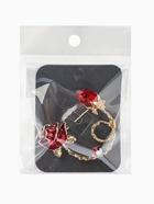 Брошь «Цветок бутон розы», красная в золоте  (артикул 10968231)  большой выбор товаров оптом и в розницу по низким ценам с доставкой