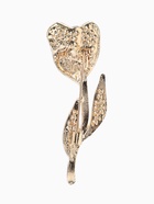 Брошь «Цветок Тюльпан», стразы, розовая, зелёная в золоте  (артикул 10968234)  большой выбор товаров оптом и в розницу по низким ценам с доставкой