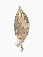 Брошь «Лист с жемчугом», стразы, зелёная в золоте  (артикул 10968236)  большой выбор товаров оптом и в розницу по низким ценам с доставкой