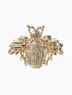 Брошь «Жук роскошный», жемчуг, кристаллы, белая, радужная в золоте  (артикул 10968238)  большой выбор товаров оптом и в розницу по низким ценам с доставкой
