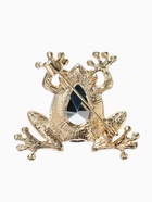 Брошь «Болотная лягушка», гранёная, зелёная в золоте  (артикул 10968239)  большой выбор товаров оптом и в розницу по низким ценам с доставкой