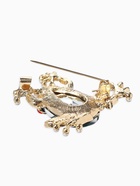 Брошь «Болотная лягушка», гранёная, зелёная в золоте  (артикул 10968239)  большой выбор товаров оптом и в розницу по низким ценам с доставкой