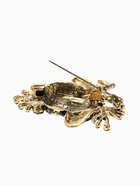 Брошь «Лягушка принцесса», зелёная в чернёном золоте  (артикул 10968241)  большой выбор товаров оптом и в розницу по низким ценам с доставкой