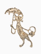 Брошь «Кошка с зонтом», разноцветная в золоте  (артикул 10968243)  большой выбор товаров оптом и в розницу по низким ценам с доставкой