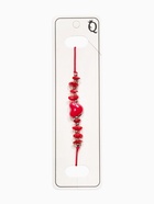 Браслет-оберег «Сердце и крошка - на любовь», красный, бордовый - Фото 4