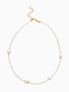 Чокер «Морской мир. Жемчуг барочный», белый в золоте  (артикул 10968458)  большой выбор товаров оптом и в розницу по низким ценам с доставкой