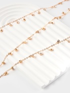 Цепочка со стразами, 4 мм, L=100 см, мелкое плетение 2×1.8 мм, цвет золото  (артикул 10970812)  большой выбор товаров оптом и в розницу по низким ценам с доставкой