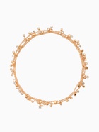 Цепочка со стразами, 4 мм, L=100 см, мелкое плетение 2×1.8 мм, цвет золото  (артикул 10970812)  большой выбор товаров оптом и в розницу по низким ценам с доставкой