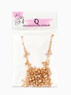 Цепочка со стразами, 4 мм, L=100 см, мелкое плетение 2×1.8 мм, цвет золото  (артикул 10970812)  большой выбор товаров оптом и в розницу по низким ценам с доставкой