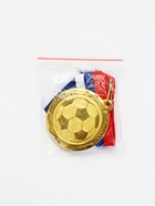 Медаль тематическая «Футбол», золото 199, d=5 см, с лентой - Фото 4