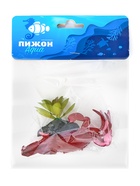 Набор декора для аквариума «Краб и трава» 10958494