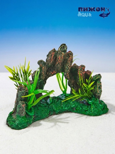 Декор для аквариума «Каменные джунгли», 14×5×9.5 см
