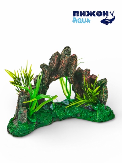 Декор для аквариума «Каменные джунгли», 14×5×9.5 см