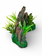 Декор для аквариума «Каменные джунгли», 14×5×9.5 см  (артикул 10958496)  большой выбор товаров оптом и в розницу по низким ценам с доставкой