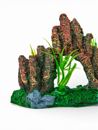 Декор для аквариума «Каменные джунгли», 14×5×9.5 см