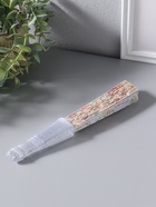 Веер складной пластик «Кремовые розы», блеск, 23 см  (артикул 10967189)  большой выбор товаров оптом и в розницу по низким ценам с доставкой