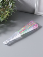 Веер складной пластик «Рой бабочек», блеск, 23 см  (артикул 10967198)  большой выбор товаров оптом и в розницу по низким ценам с доставкой