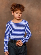 Тельняшка детская с длинным рукавом, р. 134  (артикул 11007898)  большой выбор товаров оптом и в розницу по низким ценам с доставкой